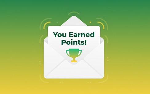 Send You Earned Points Email